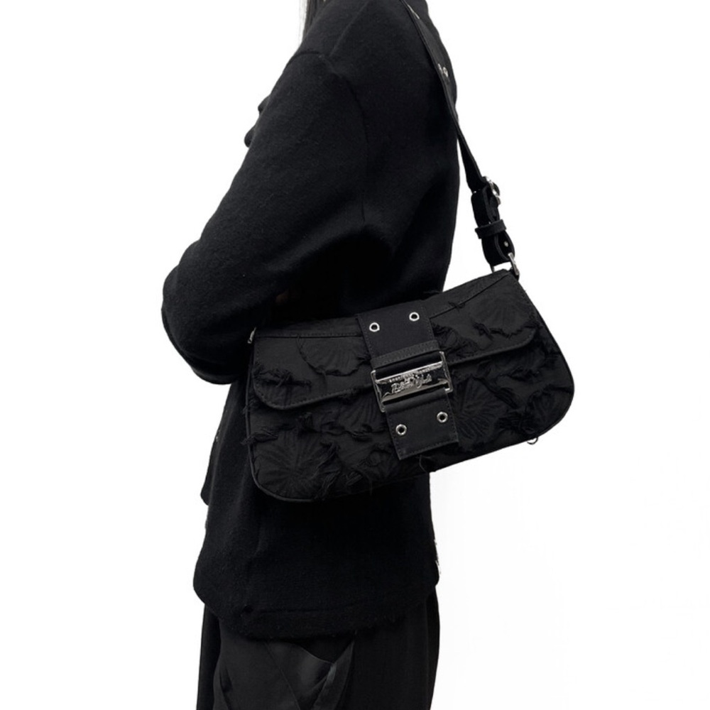 Emotional World Patchwork Punk Bag Chinese Design… - image 1